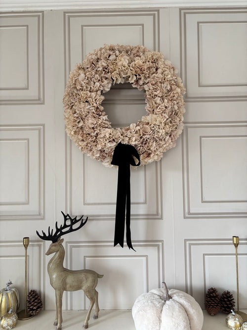 Hyrangea wreath